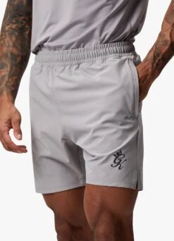 Gym King Training Division Short - Shadow Grey -Gym King Store TRAININGTEE SHORT SHADOWGREYSST A2BKQSHR A2C1P 318