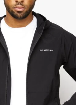 Gym King Utility Woven Hood - Black -Gym King Store UTILITYHOOD JOGGER BLACKTSB A27NXTST F28RM 337