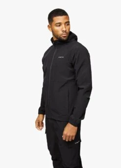Gym King Utility Woven Hood - Black -Gym King Store UTILITYWOVENBOMBER JOGGER BLACKTSB A27NXTST A27NS 326