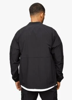 Gym King Utility Woven Bomber - Black -Gym King Store UTILITYWOVENBOMBER JOGGER BLACKTSB A27NXTST A27NS 332