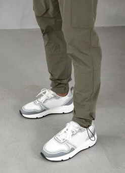 Gym King Utility Woven Cargo Pant - Olive -Gym King Store UTILITYWOVENBOMBER JOGGER OLIVETST A29EXTSB A29EZ 67 WEB