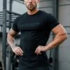 Gym King Mindset Jersey Tee - Black -Gym King Store WEBMINDSET3