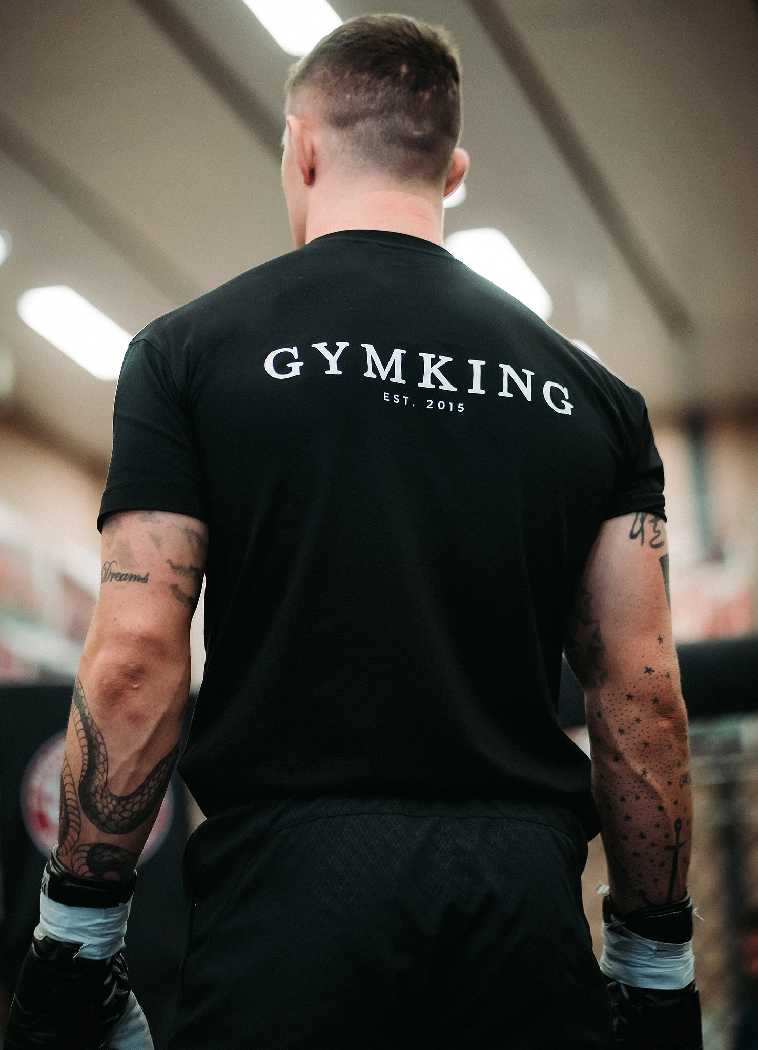 Gym King X Aspinall Limited Edition Established Tee - Black 5 Gym King X Aspinall Limited Edition Established Tee - Black - Image 3