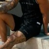 Gym King Brooklyn Mesh Short - Black 1 Gym King Brooklyn Mesh Short - Black -Gym King Store bm777