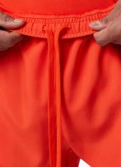 Gym King Flex 6" Short - Chilli Red/White -Gym King Store c20