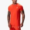 Gym King Flex Tee - Chilli Red/White -Gym King Store c6