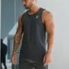 Gym King Core Plus Poly Vest - Graphite -Gym King Store cpg