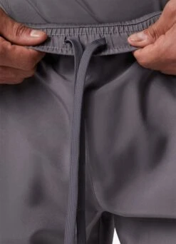 Gym King Flex 6" Short - Fossil Grey/Black -Gym King Store f19