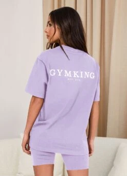 Gym King Established Boyfriend Tee - Lilac -Gym King Store lilac 6d8908fb 8fd6 4739 ac56 411ada505cdc