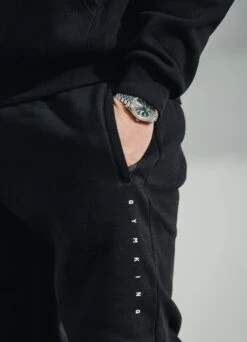 Gym King Rebellion Jogger - Black -Gym King Store rebel detail